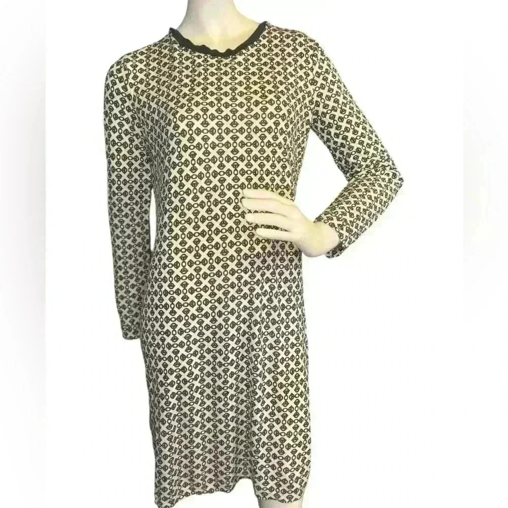 Tory Burch Stretch Knit Long Sleeve Dress Size Medium. #13